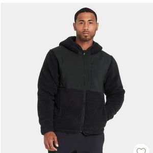 All in motion cozy sherpa hoodie jacket
